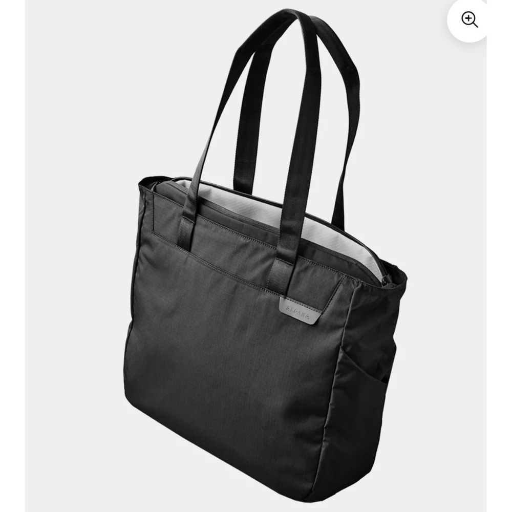 ALPAKA Metro Tote Bag Unisex 14L‎ Black Weatherproof 16" Laptop Sleeve
